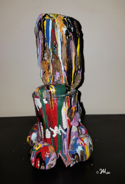 Pensée idiote sculpture